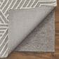 Feizy Lytton 2"6" x 8" Gray and Cream Runner, , large