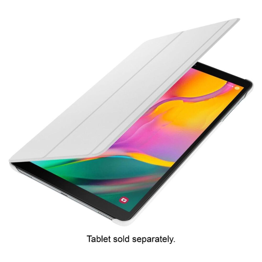 Samsung Book Cover for 10.1" Samsung Galaxy Tab A (2019 Edition) Tablet in White, , large