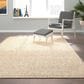 L&R Resources Criss Cross Beige and Ivory 10" x 14" Area Rug, , large