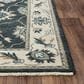 RIZZY Ashton 2" x 3" Charcoal and Ivory Area Rug, , large
