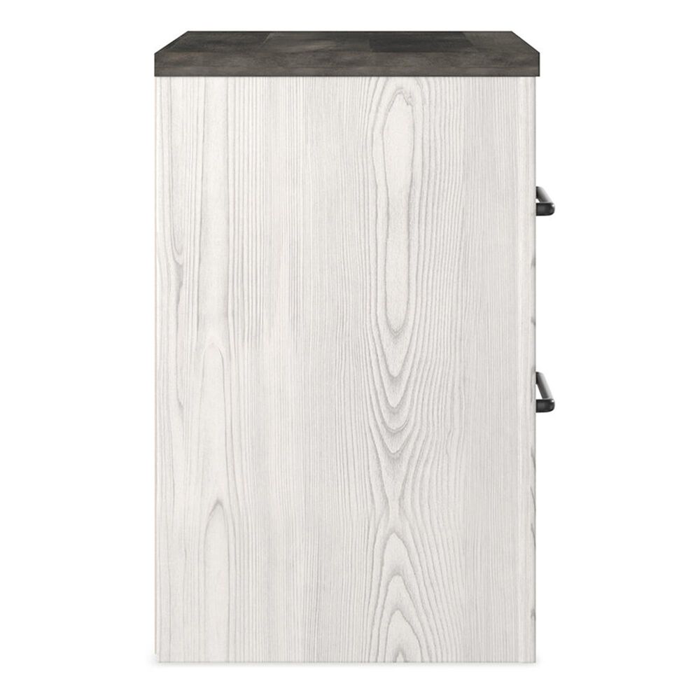 Ashley Gerridan 3-Piece King Bedroom Set with Nightstand in White and Gray, , large