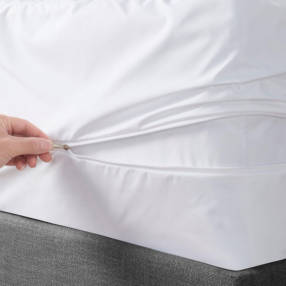 Sanders Collection Encasement Twin Mattress Protector in White, , large