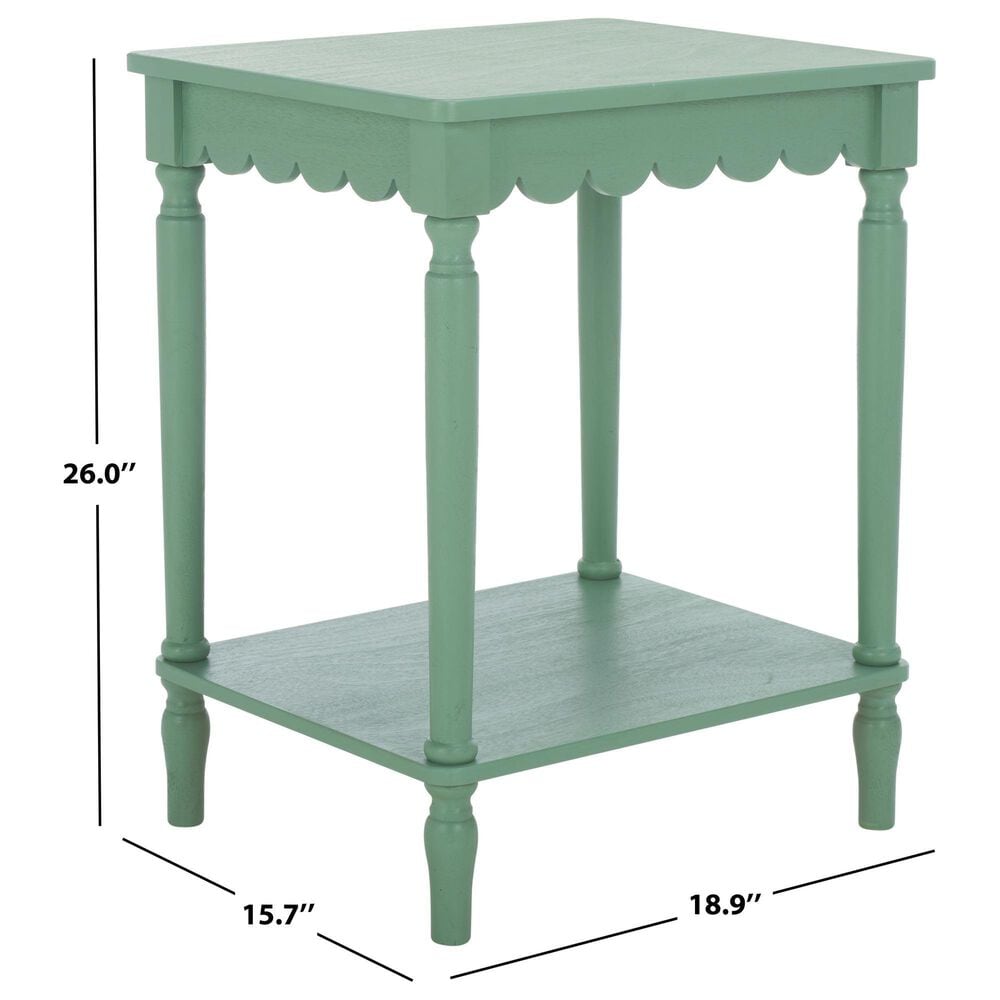 Safavieh Haven End Table in Sage Green, , large