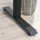 Sauder Adjustable Height Desk in Black, , large