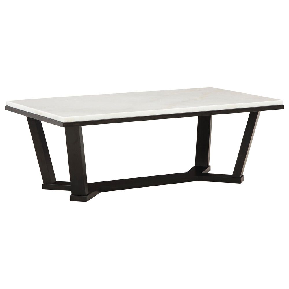 Ashley Frostead Coffee Table in White and Dark Espresso, , large