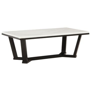 Ashley Frostead Coffee Table in White and Dark Espresso, , large