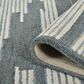 Amer Rugs Chicago 2" x 3" Blue Area Rug, , large