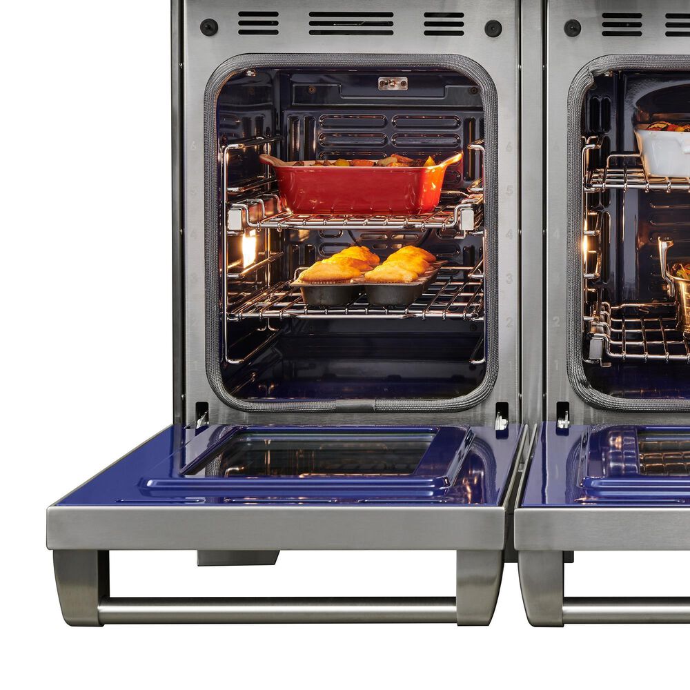 Wolf 48" Dual Fuel 8 Burners Range in Stainless Steel Shop NFM