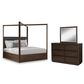 Millenium Dilenno 3-Piece King Canopy Bedroom Set in Dark Brown, , large