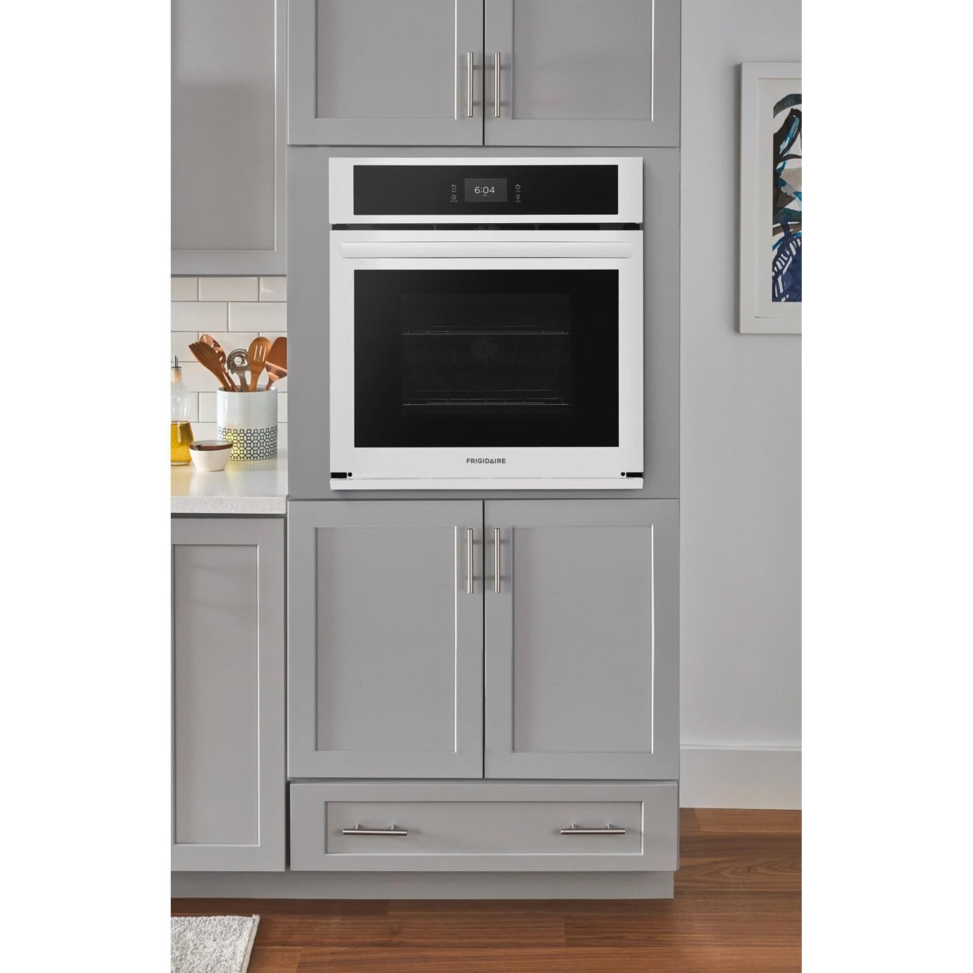 White single wall shop oven