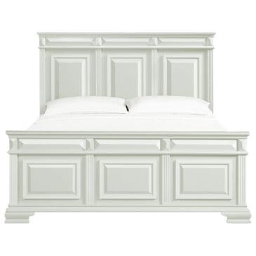 Mayberry Hill Bridgestone King Panel Bed in Antique White, , large