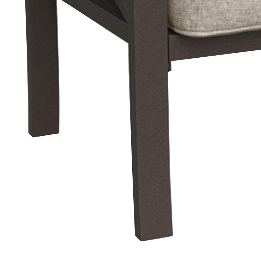 Hearth and Haven 26" Patio Ottoman in Beige (Set of 2), , large