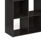 HOMLUX 6-Cube Cubic Storage Organizer Bookcase in Espresso, , large