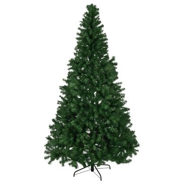 Timberlake 7.5 ft Artificial Christmas Tree with 1326 Branch Tips and Metal Stand in Green, , large