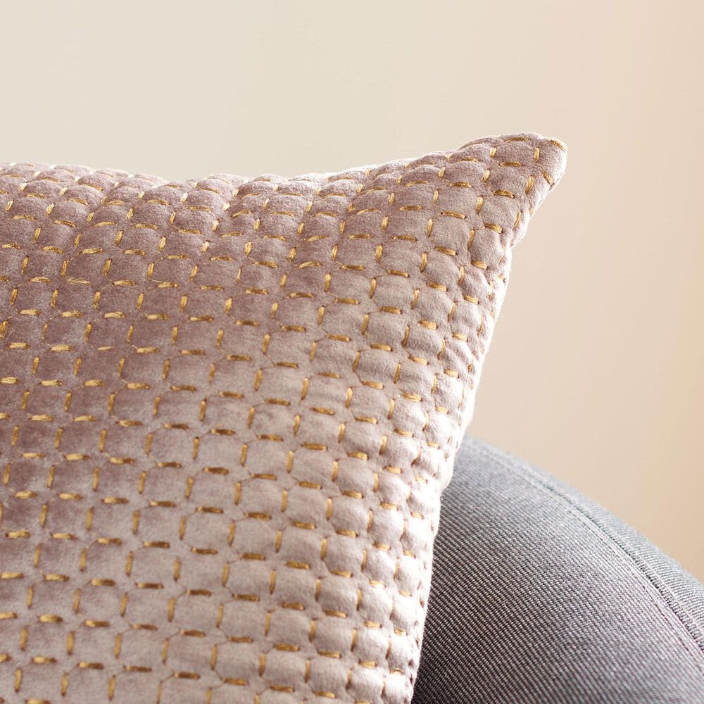 Safavieh Lovie 18&quot; x 18&quot; Pillow in Blush, , large