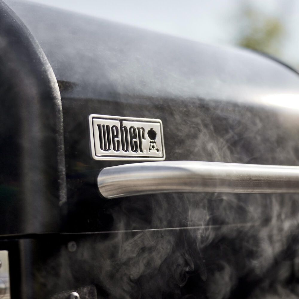 Weber Searwood 600 Pellet Grill in Black, , large