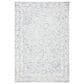 Safavieh Micro-Loop Oriental 3" x 5" Charcoal and Ivory Area Rug, , large