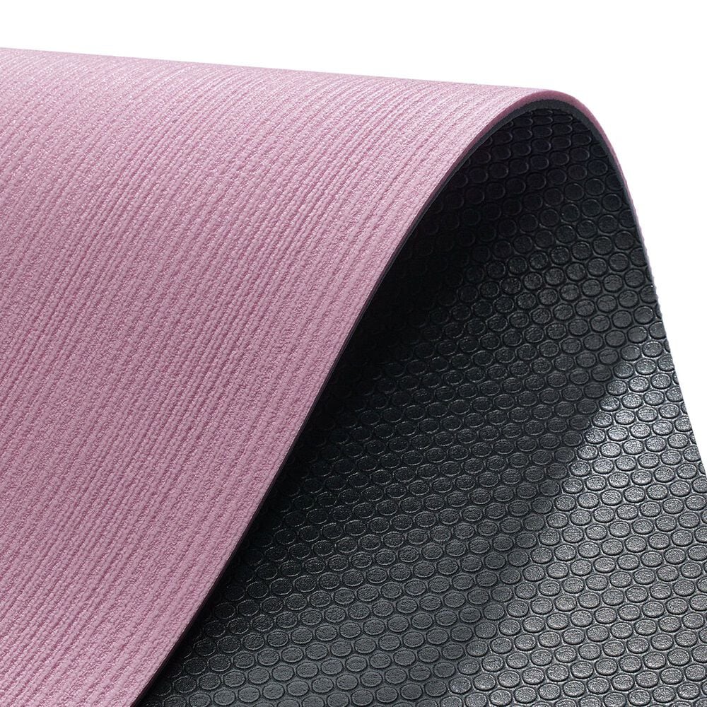 Sunny Health &amp; Fitness Anti-Slip Dual Color Exercise Yoga Mat in Pink, , large