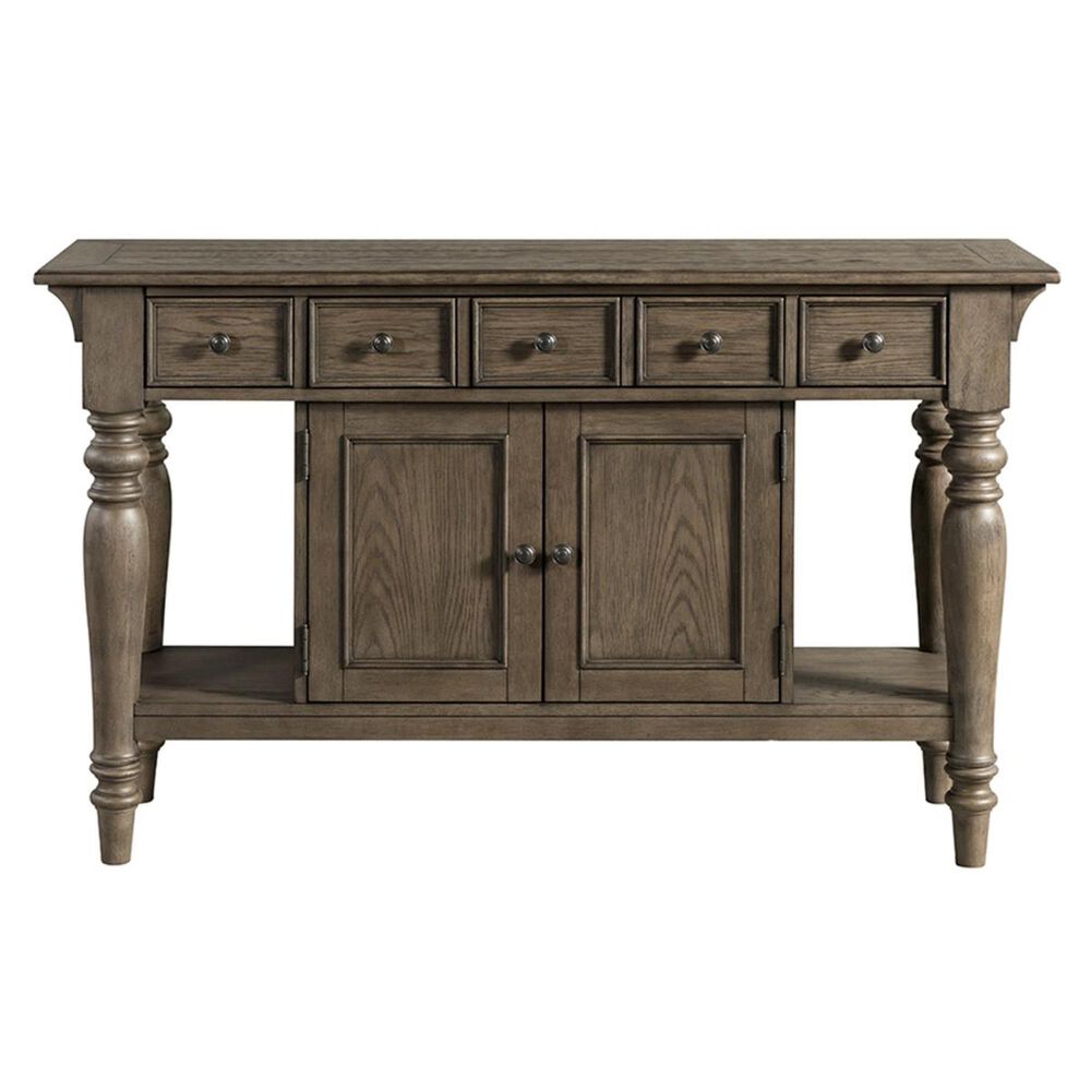 Hawthorne Furniture Balboa Park Server in Roasted Oak, , large