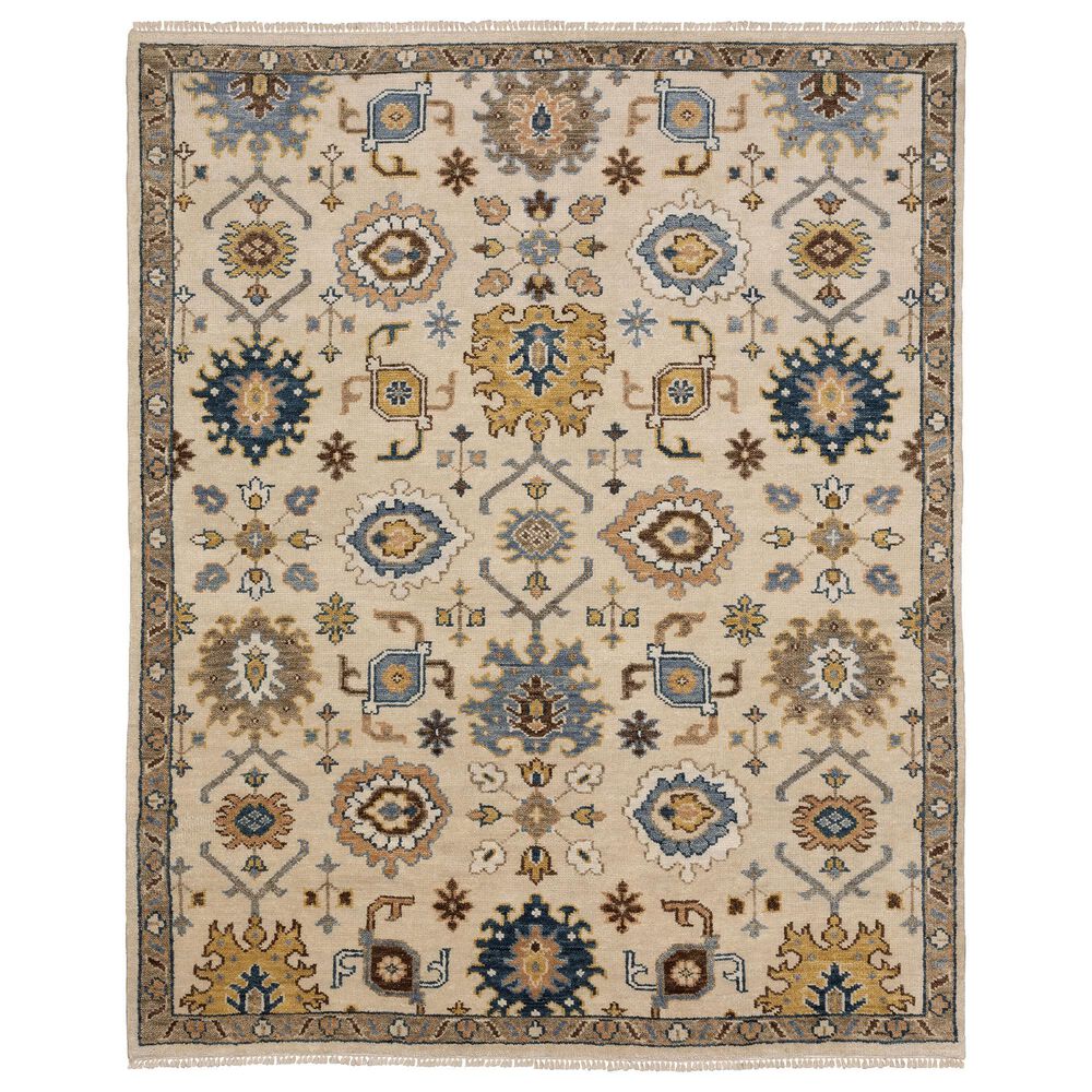 Oriental Weavers Majorca Ivory and Multicolor 10" x 14" Area Rug, , large