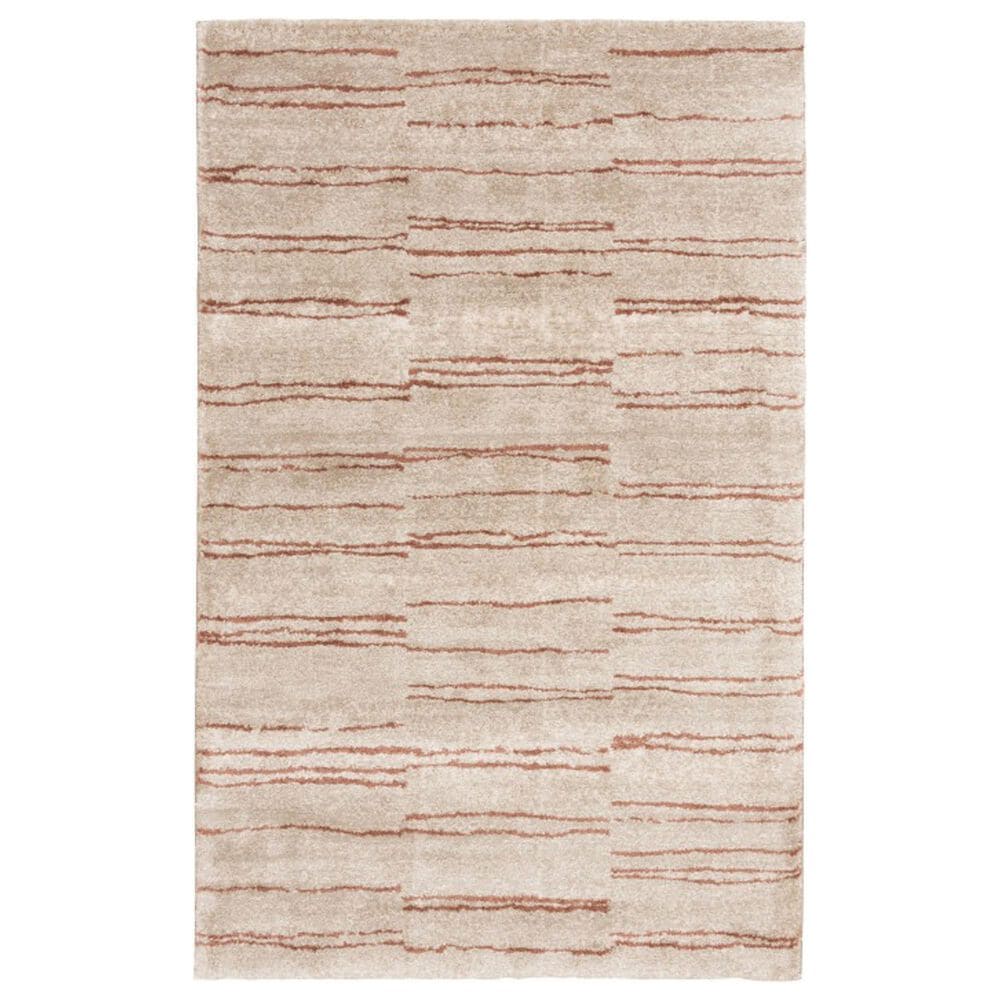 Central Oriental Stonington Lyanna Beige and Cream 5" x 7"6" Area Rug, , large