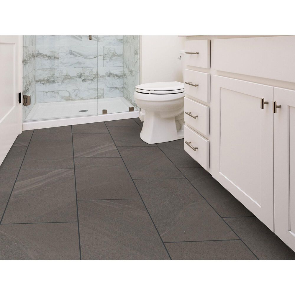 Shaw Lithoscape Black 12&quot; x 24&quot; Porcelain Tile, , large