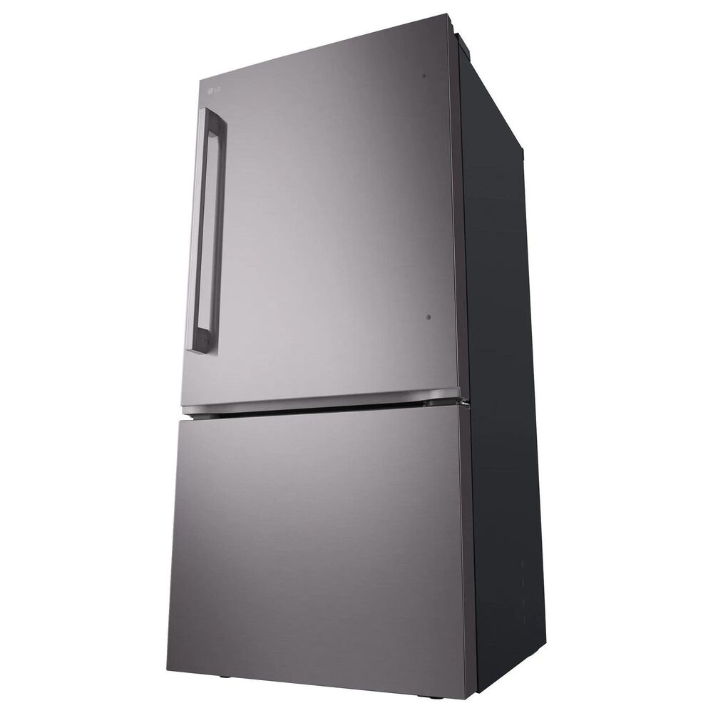 LG 26 Cu. Ft. Bottom Freezer Refrigerator in Black Stainless Steel, , large