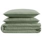 Pem America Cannon Solid 3-Piece King Quilt Set in Green, , large
