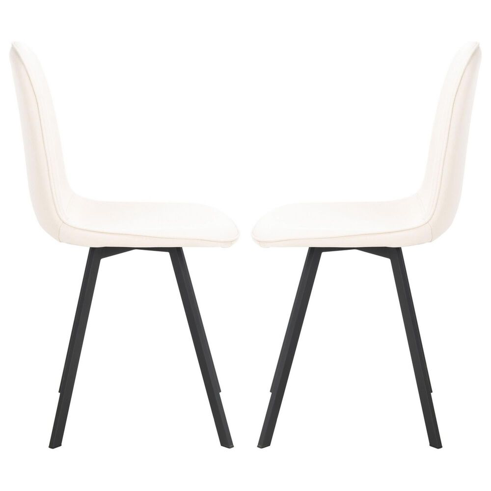 Safavieh Ellery Dining Chair in Beige &#40;Set of 2&#41;, , large