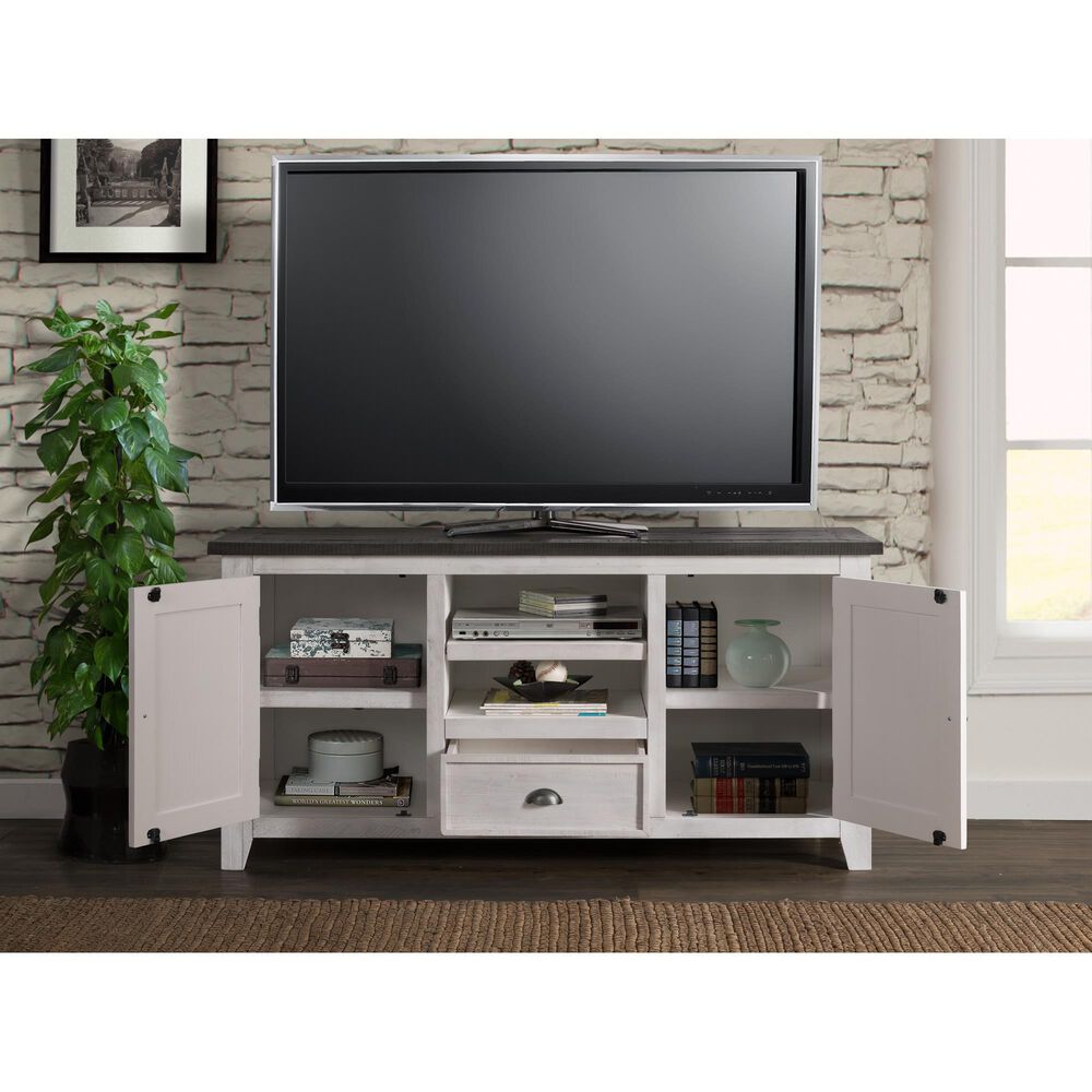 Martin Svensson Home Monterey TV Stand in White/Grey, , large