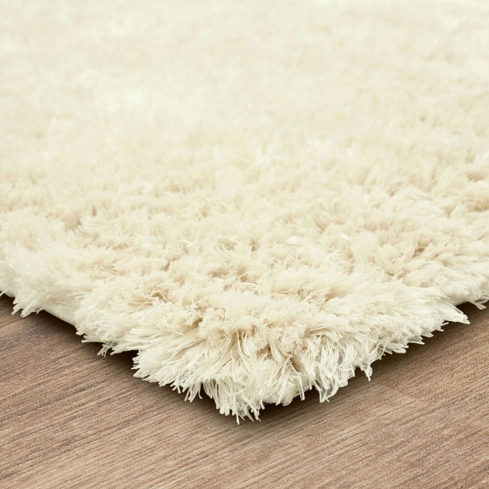 Karastan Billow Shag 6&#39;6&quot; x 9&#39; Ivory Area Rug, , large