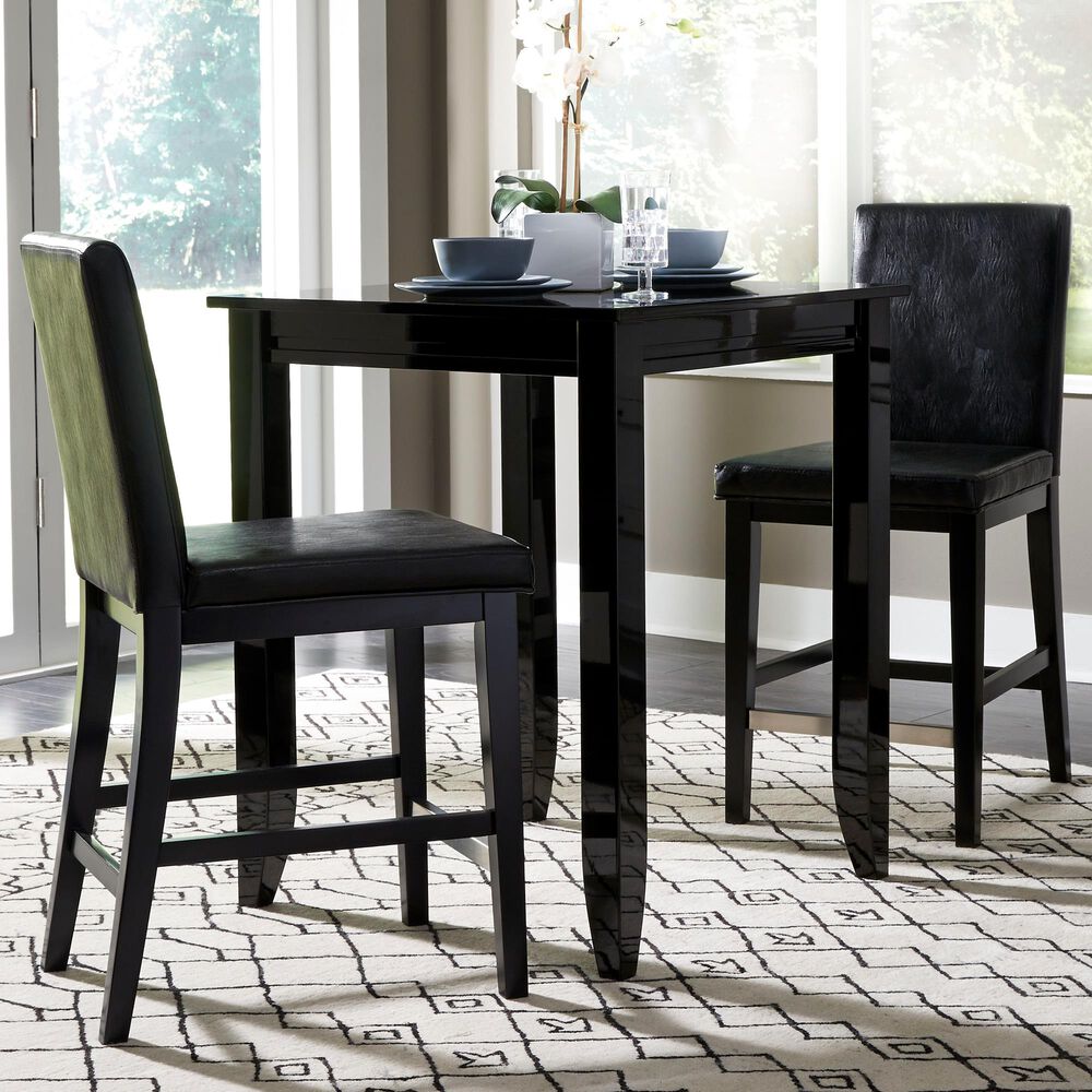 Homestyles Linear Dining Table in Black, , large