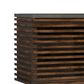 Hooker Furniture 78" Entertainment Console in Dark Gray and Antique Bronze, , large