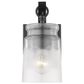 Golden Lighting Travers 1-Light Bath Vanity in Matte Black, , large
