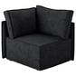 HOMLUX Corner Seat Module in Black, , large