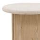 Blue Sun Designs Oja End Table in Natural and Cream, , large