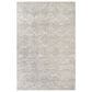 Surya Masterpiece Light Gray, Cream and Medium Gray 12" x 15" Area Rug, , large