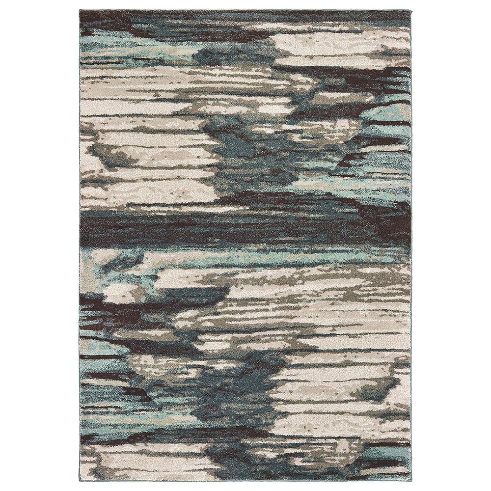 Oriental Weavers Carson 9675A 9"10" x 12"10" Blue Area Rug, , large