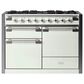 AGA Elise 48" Freestanding Dual Fuel Range in White, , large