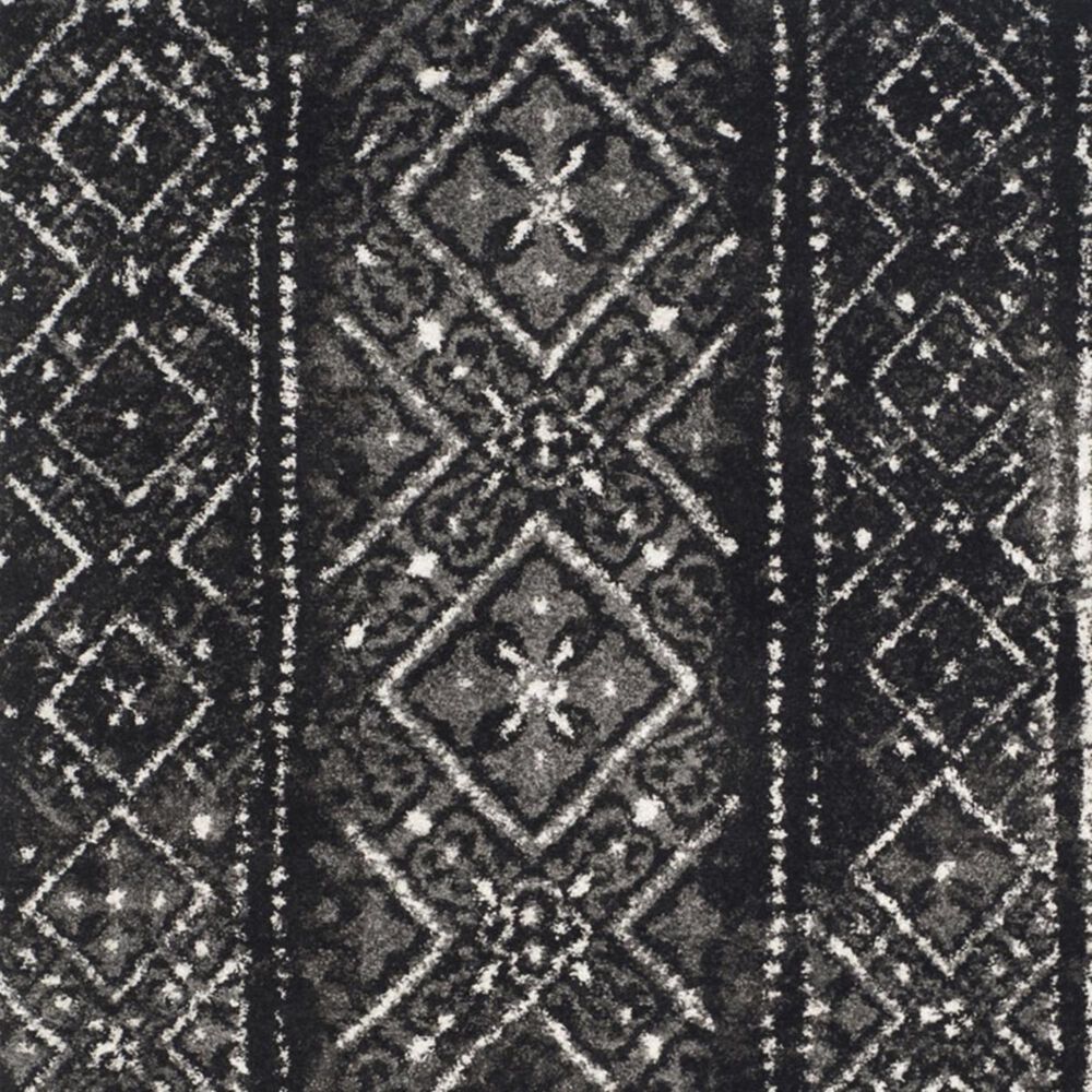 Safavieh Adirondack ADR111C 2&#39;6&quot; x 4&#39; Black and Silver Runner, , large
