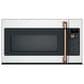 Cafe Handle and Knob Kit for Microwave Oven in Brushed Copper, , large