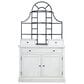 Ashley Greddinton Baker"s Rack and Hutch in White and Black, , large