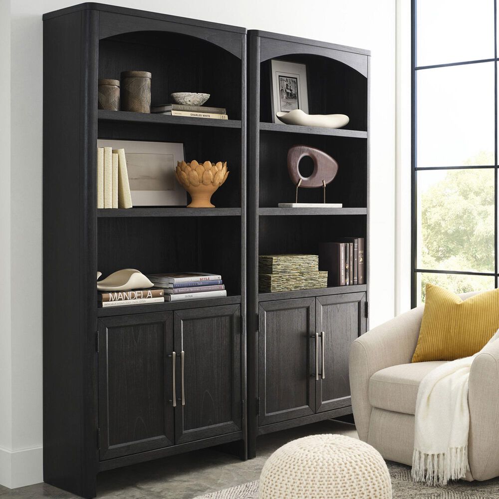 Riva Ridge Sloane 2-Door Bookcase in Mink, , large