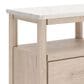 Ashley Cadmori 1-Drawer Nightstand in Brown and White, , large