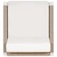 Linon Home Decor Claiborne Patio Arm Chair in Soft White, , large