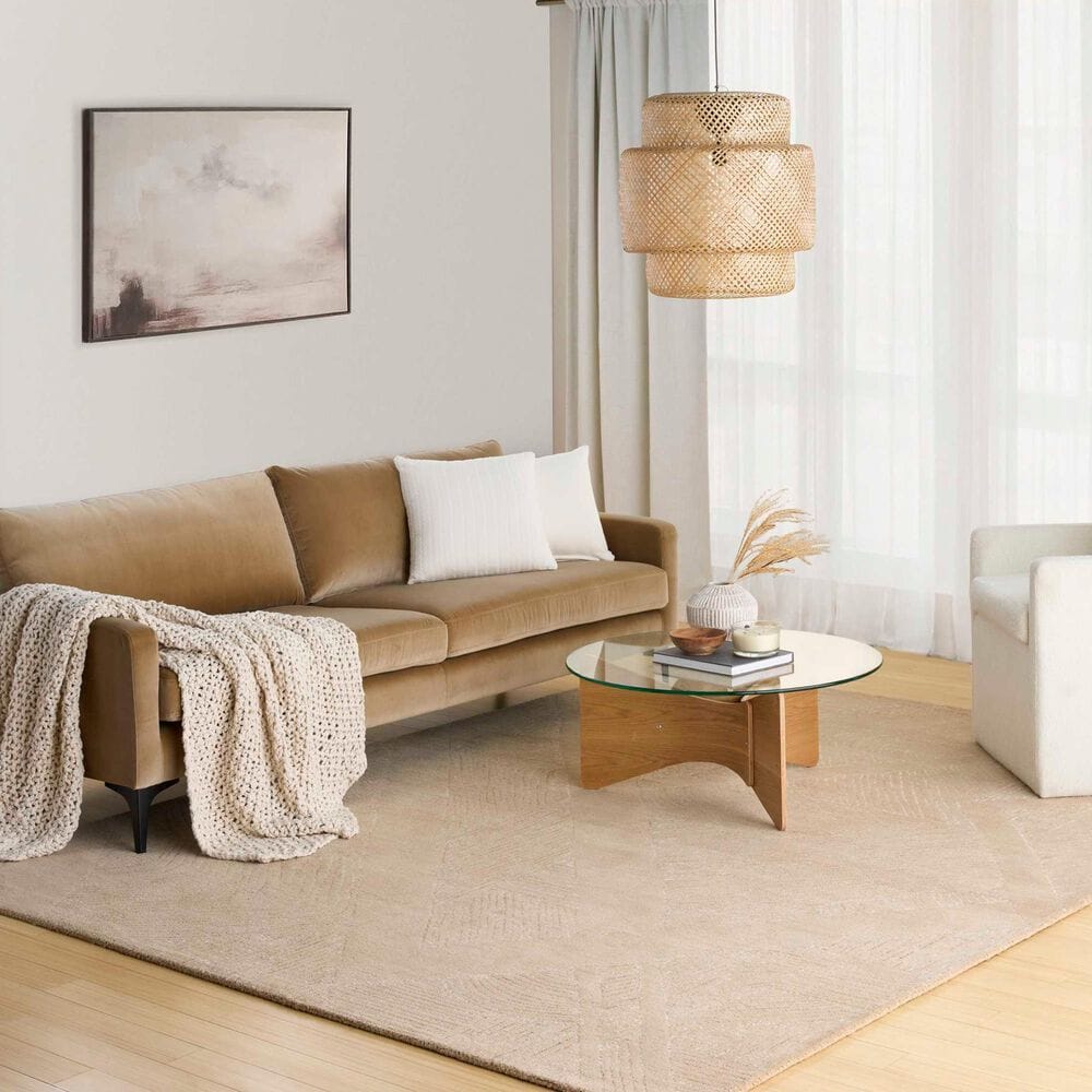 Nourison Pure Patterns Camel 8&#39;6&quot; x 11&#39;6&quot; Area Rug, , large