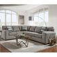 Arapahoe Home 2-Piece Stationary Right Facing L-Shaped Sectional in Silverton Pewter, , large