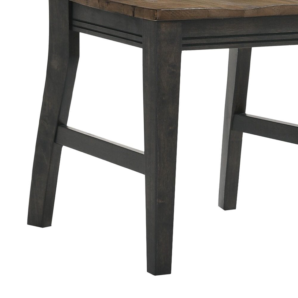 INTERCON Harper 3-Piece Rectangular Dining Set in Brushed Brown and Pecan, , large
