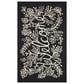 Rifle Paper Co. Minnie Min-03 2"3" x 3"9" Black Area Rug, , large