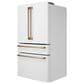 Cafe Right Side Panel for 4-Door Refrigerators in Matte White, , large